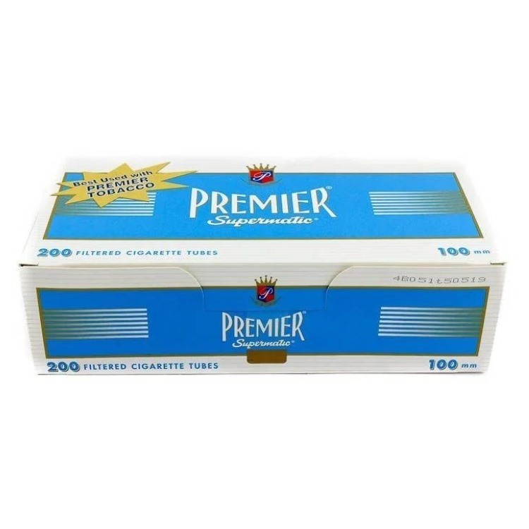 Premier Filtered Tubes Blue 100mm