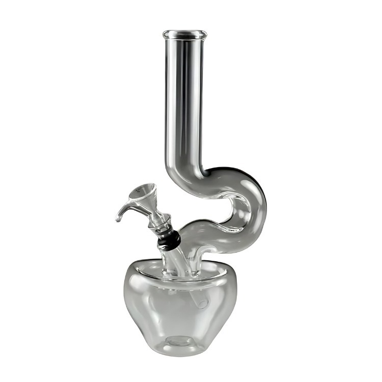 U Clear Glass Water Pipe