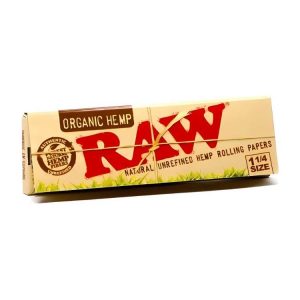 Raw 1 1/4 Organic Hemp Rolling Papers