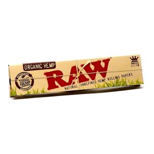 Raw King Size Slim Organic Hemp Rolling Papers